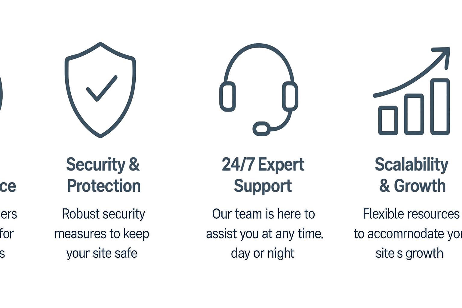RLR Hosting Trust Badges